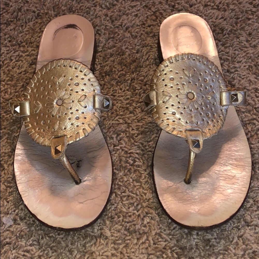 Gold Jack Rogers